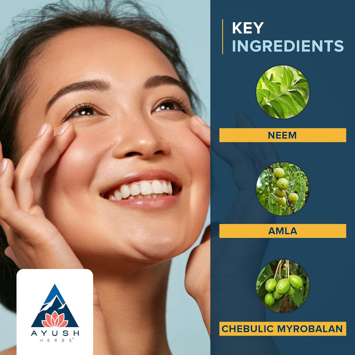 Suplemento ayurvédico para la piel y el apoyo digestivo90und