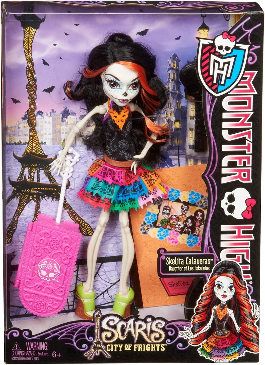 Muñeca Skelita Calaveras de Monster High - Viaje a Scaris