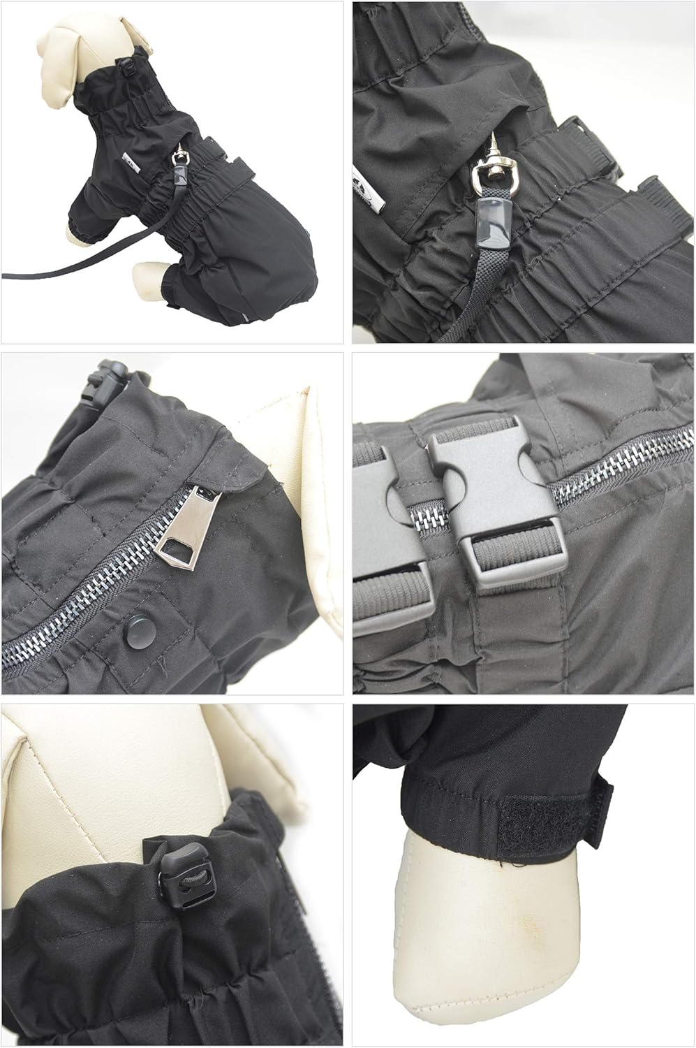 Chaqueta impermeable para perros, segura, ligera, XXL