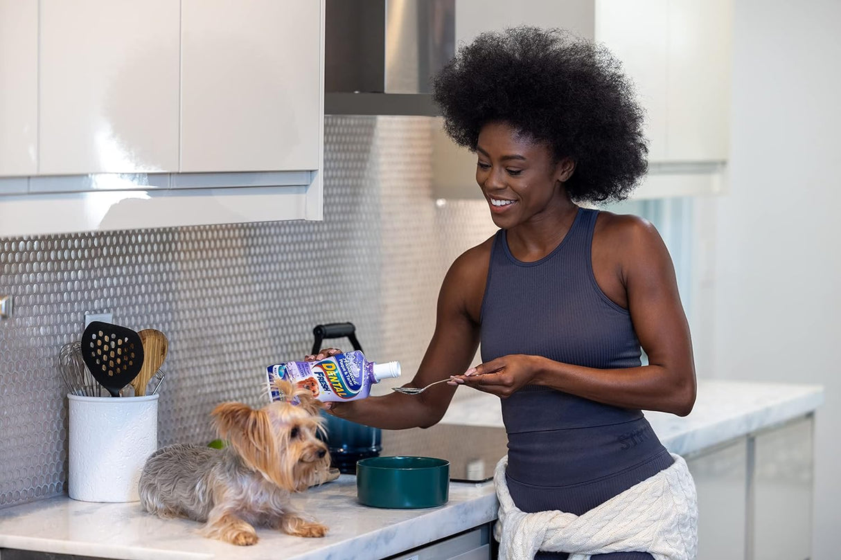 Aditivo de agua dulce dental para mascotas