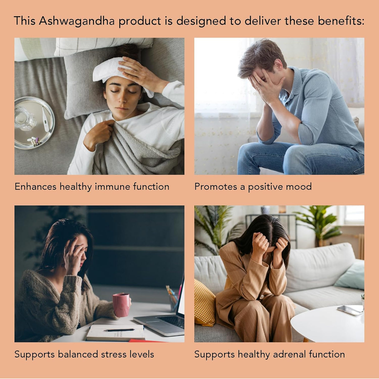 Ashwagandha 3000mg | 120 Cápsulas Vegetarianas | Suplemento