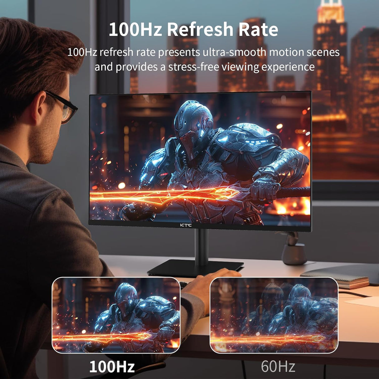Monitor KTC 27 QHD 100Hz Gaming, FreeSync, H27T13