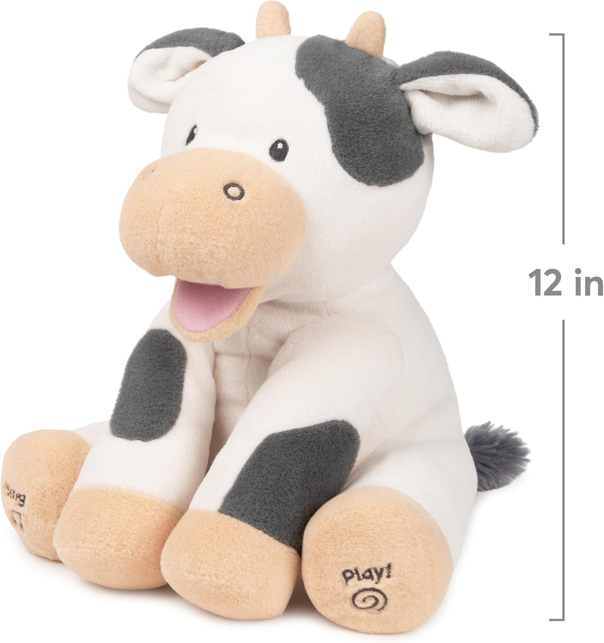 Juguete sensorial animado de peluche que canta 12 pulgadas