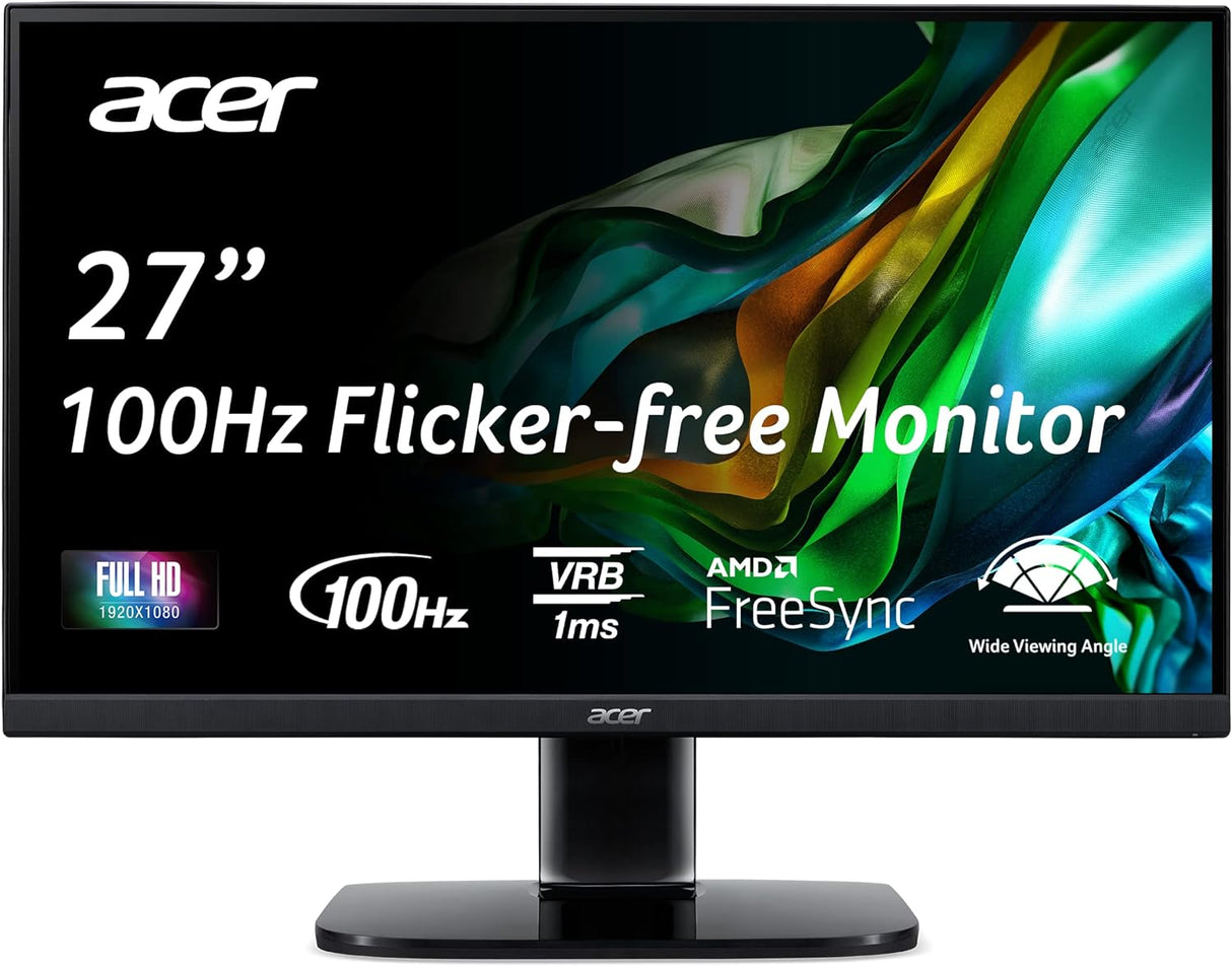 Monitor Acer KB272 EBI 27 IPS Full HD 100Hz FreeSync