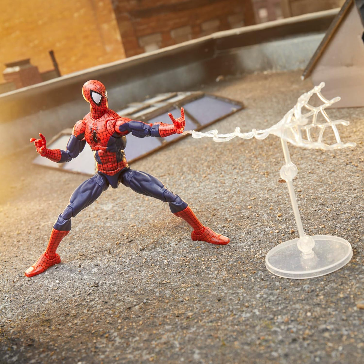 Figura de Acción Spider-Man, Marvel Legends, 6 Articulada, Deluxe