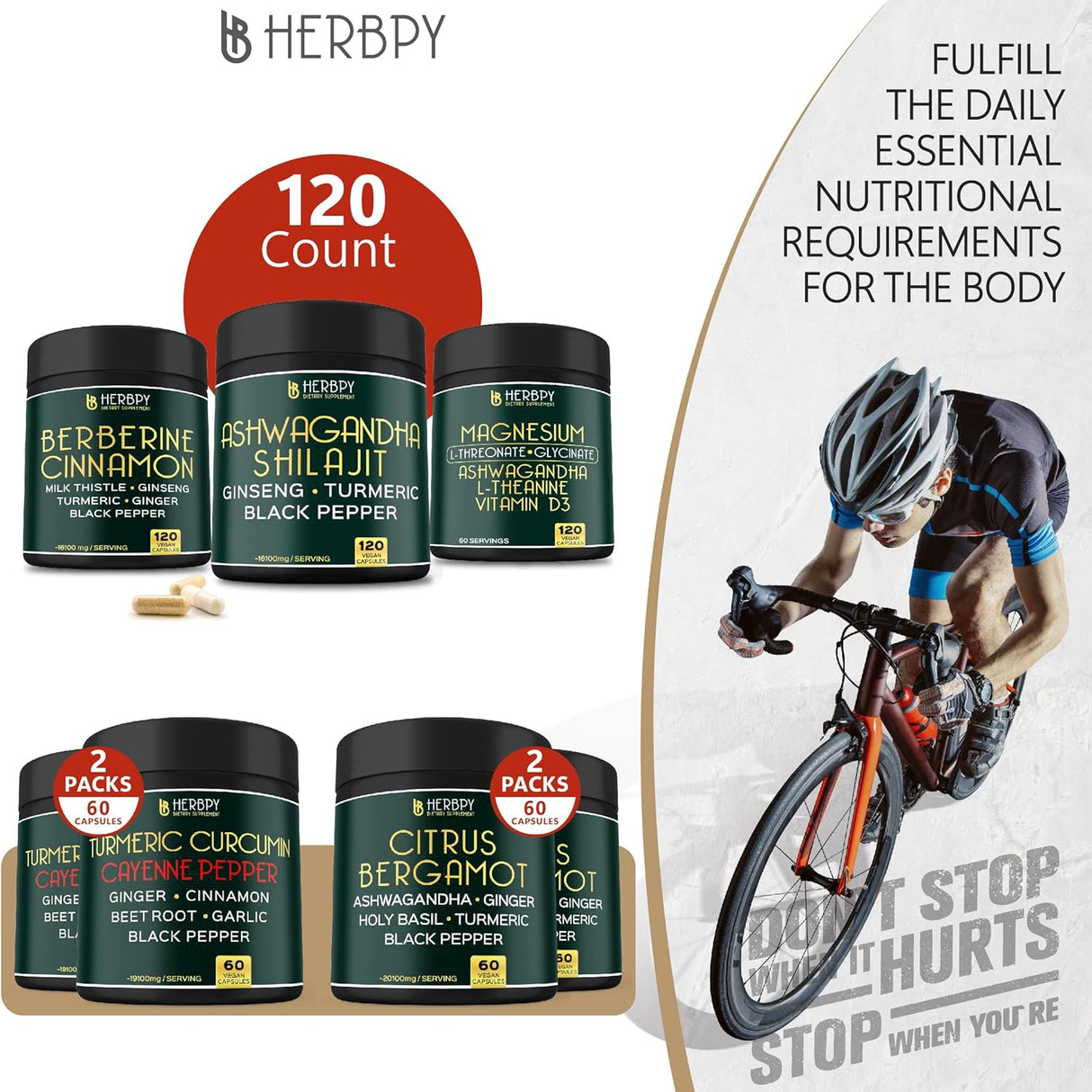 Suplemento 5 en 1 Ashwagandha 16100mg con Shilajit puro