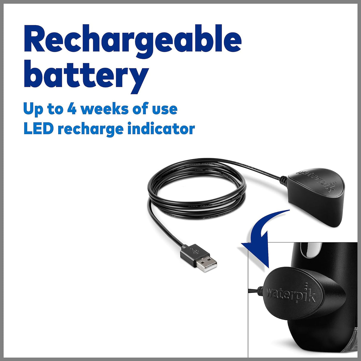 Irrigador bucal avanzado sin cable