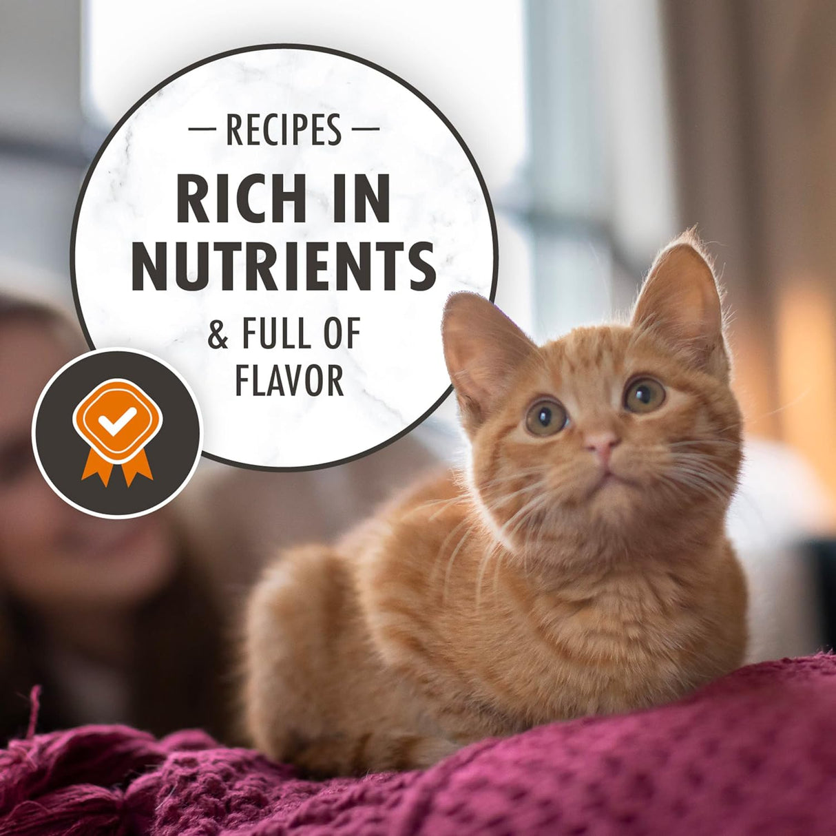 NUTRO WHOLESOME ESSENTIALS - Alimento seco natural para gatos para el desarrollo temprano, receta de pollo y arroz integral criado en granja, bolsa de 3 libras