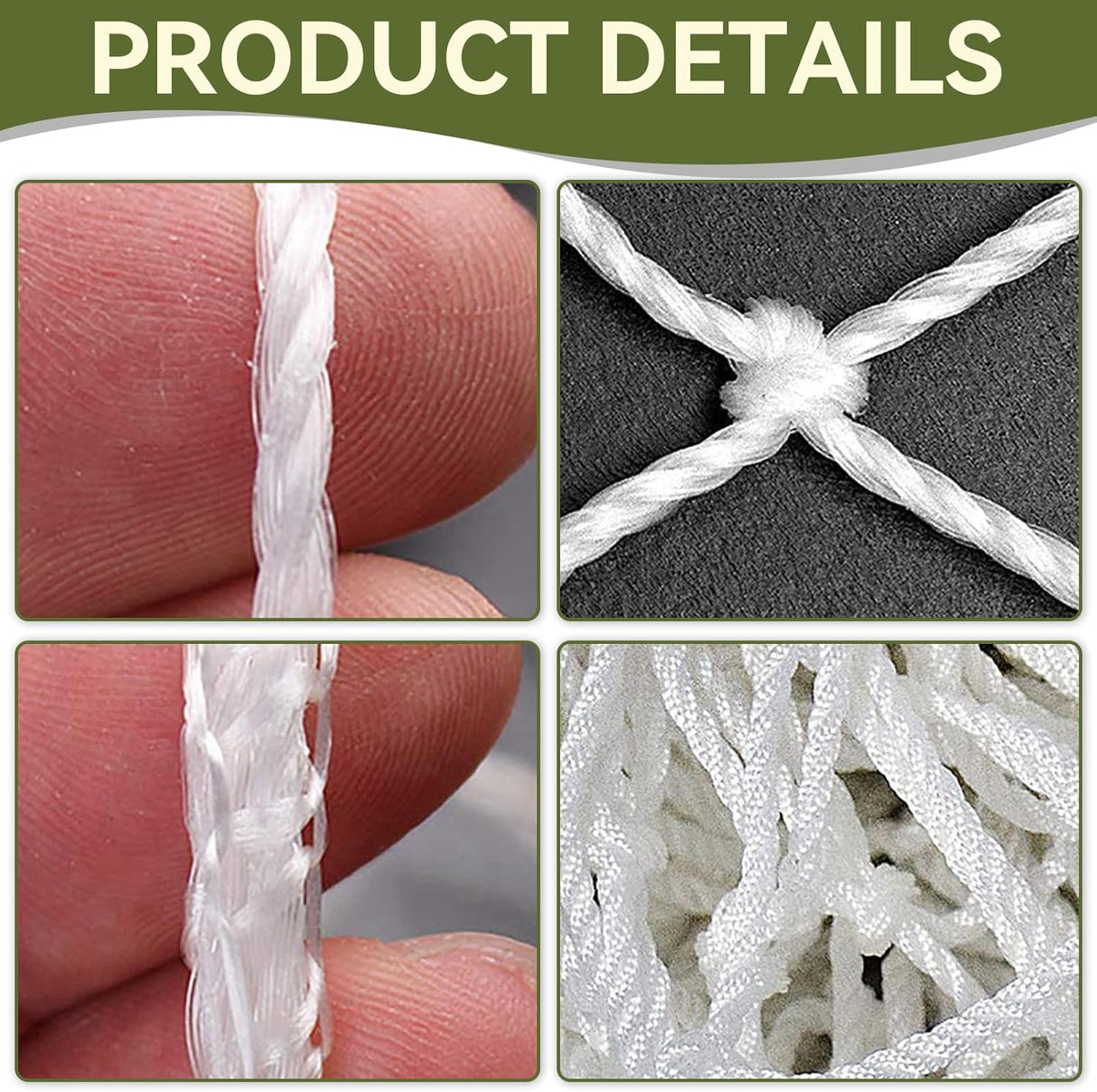 Red de portería de fútbol para entrenamiento y juegos