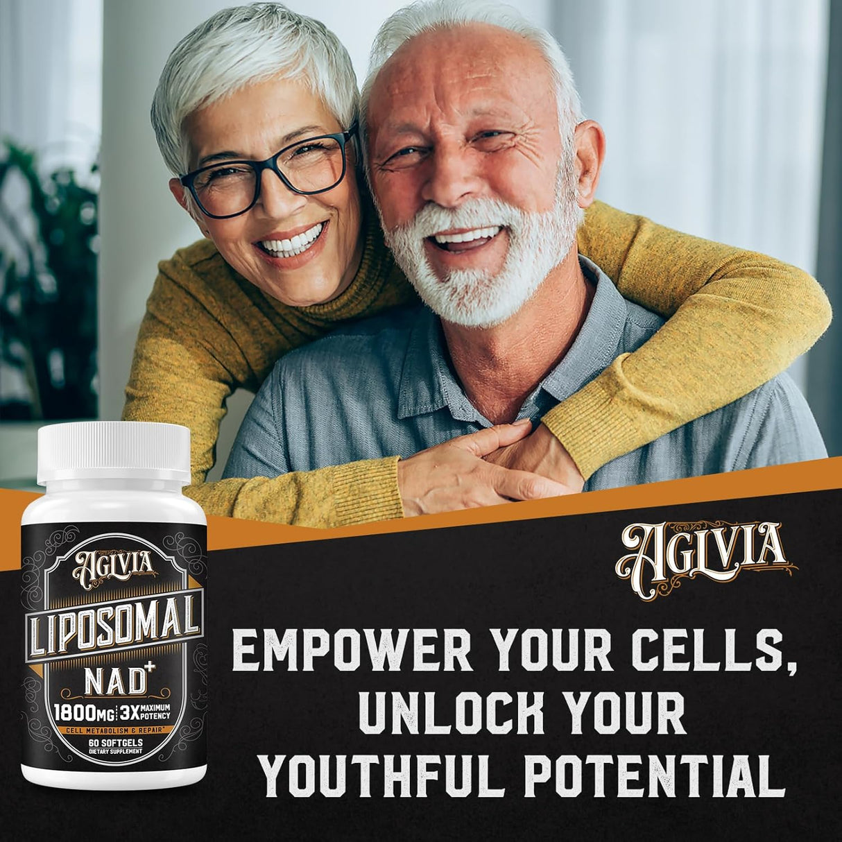 Suplemento liposomal NAD de 1800 MG Research Labs