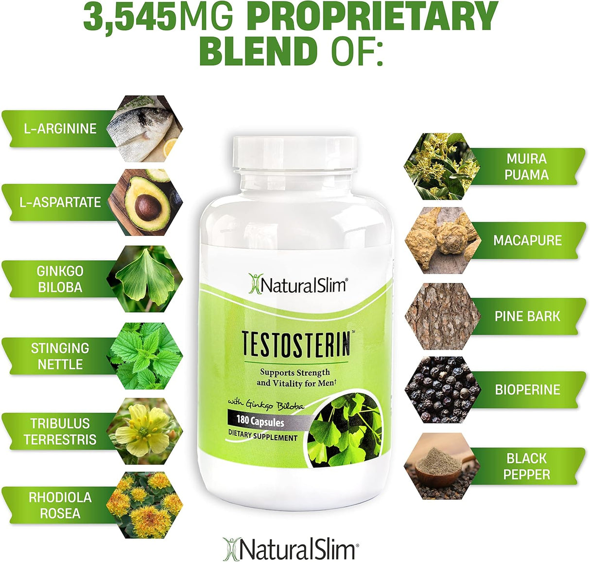 Suplementos Alimenticios de testosterona masculina