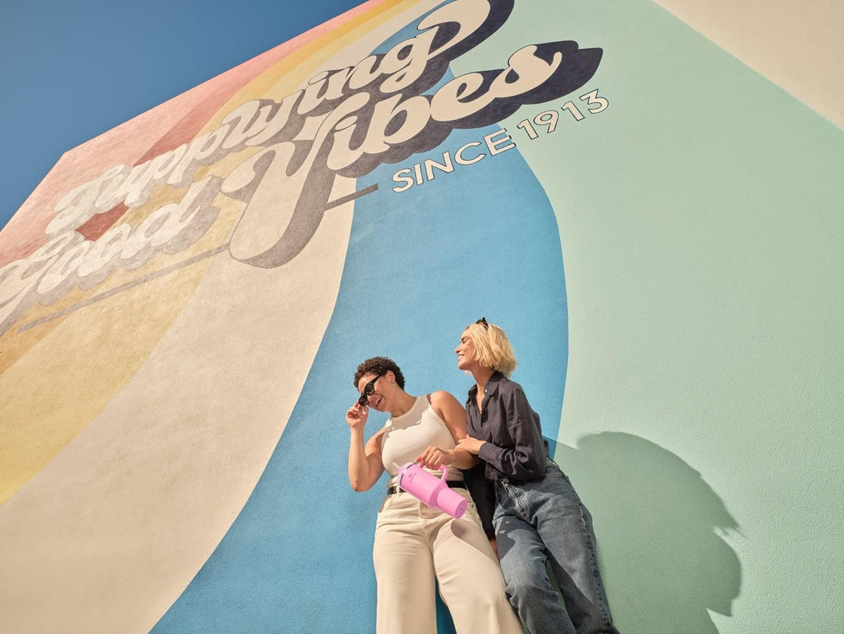 Vaso Aislado de Acero Inoxidable con Tapa y Popote - H2.0 FlowState