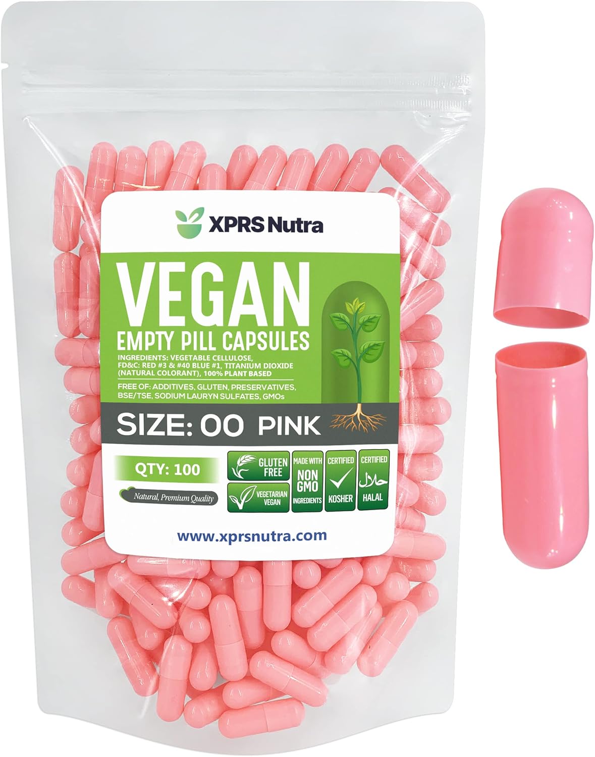 Suplementos Alimenticios Cápsulas de píldoras vacías