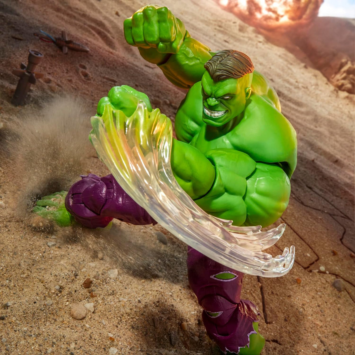 Figurilla Hulk, Marvel Legends, 6 articulada, Deluxe, Max Series