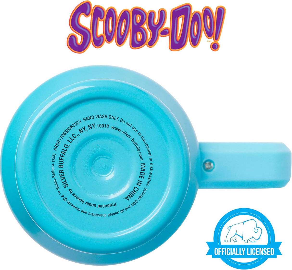 Taza de Acero Inoxidable Scooby Doo 40 oz con Asa y Popote