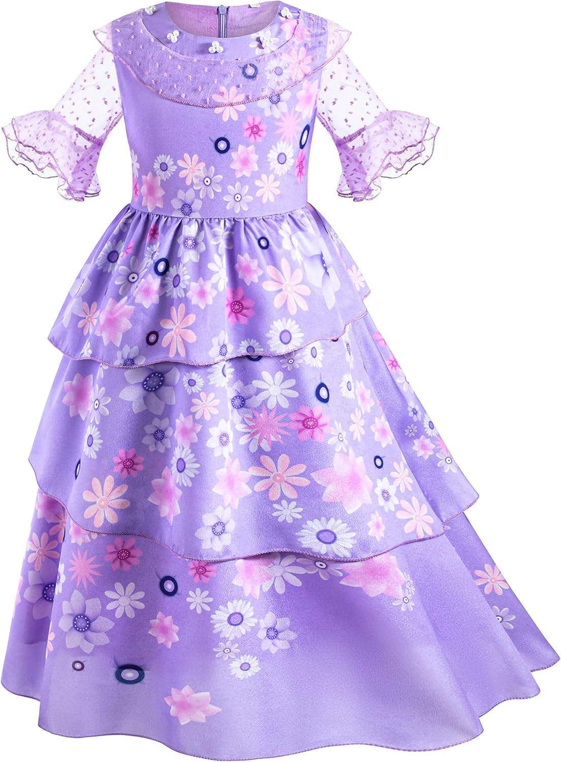 Disfraz de princesa Mirabel Isabella Encanto 6-7 años