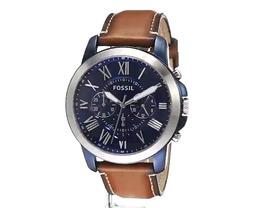 Reloj de cuarzo con cronógrafo de acero inoxidable