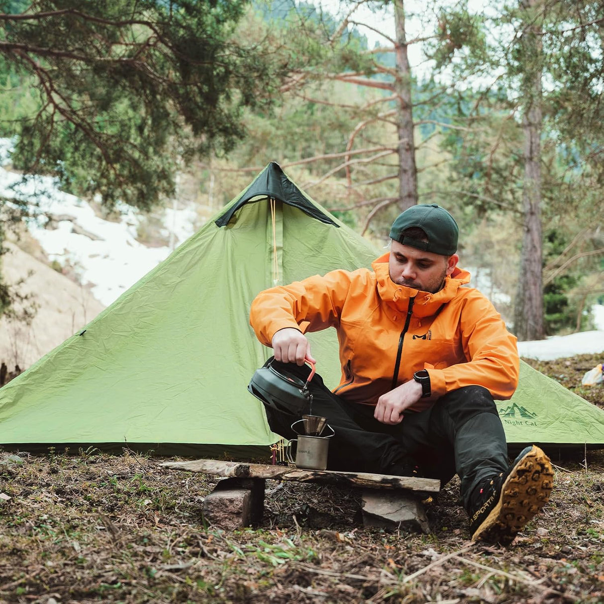 Tienda de camping Ultraligera 1 Persona - Night Cat 2 lbs