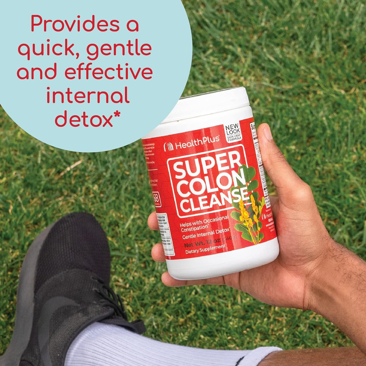 Suplemento Health Plus Super Limpieza de Colon 68 porciones