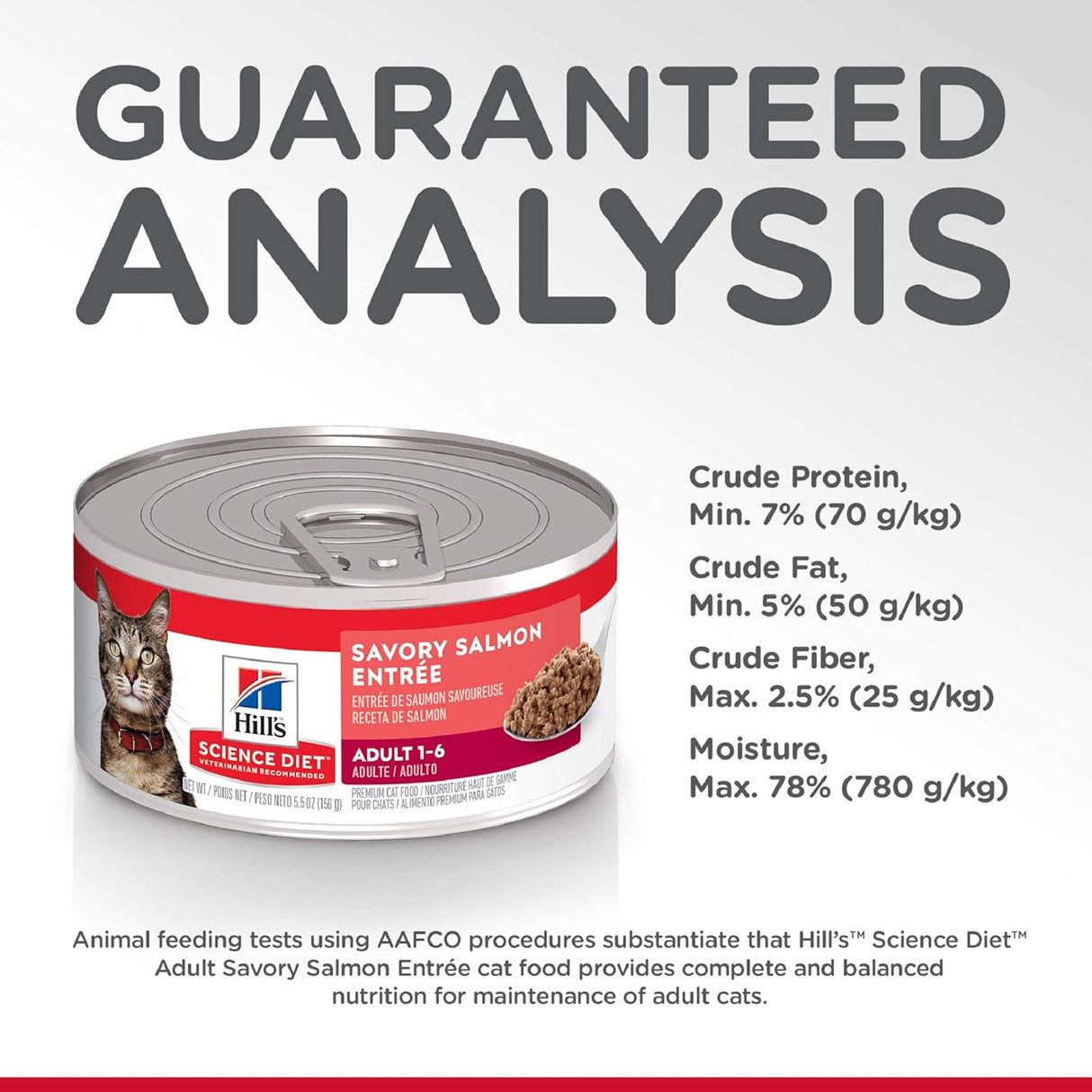 Alimento húmedo para gatos receta de salmón sabroso