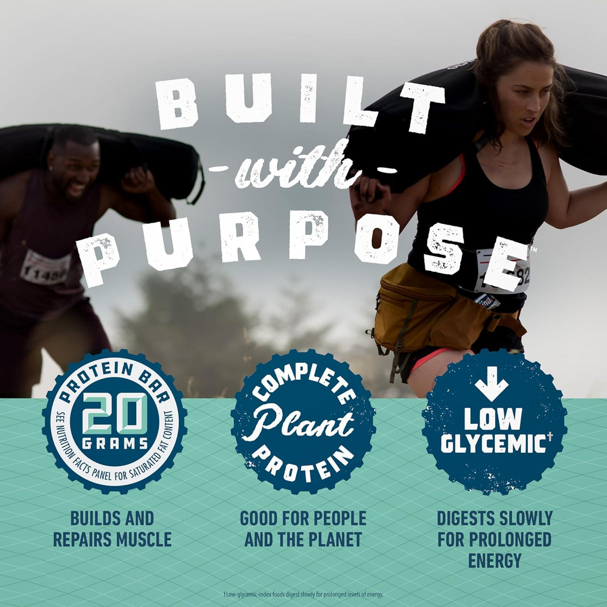 Barritas de Proteínas CLIF BUILDERS, Plant-Based, Sin Gluten, 12u