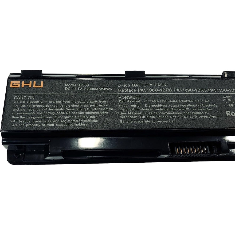 Batería de repuesto para laptop de 58 WH PA5109U-1BRS