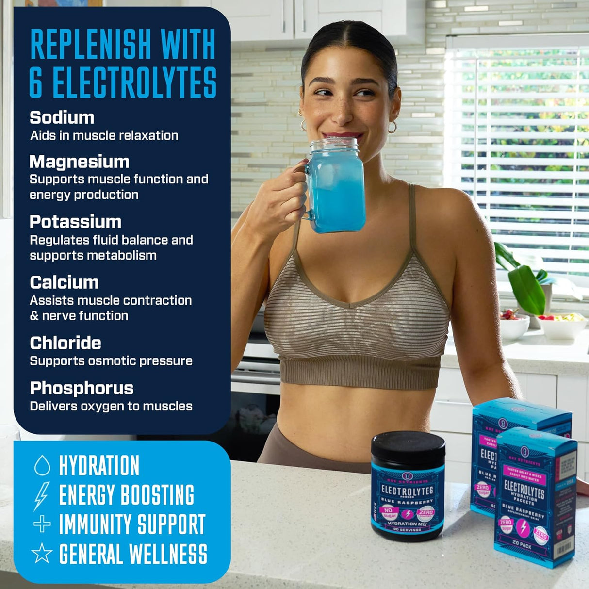 Multivitamin en Polvo Electrolytes - Sin Azúcar - 90 Porciones