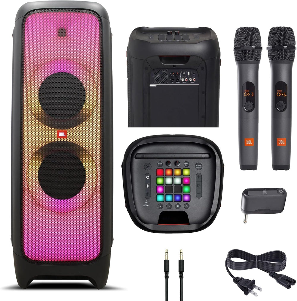 Altavoz JBL PartyBox 1000 1100W Bluetooth + 2 Micrófonos