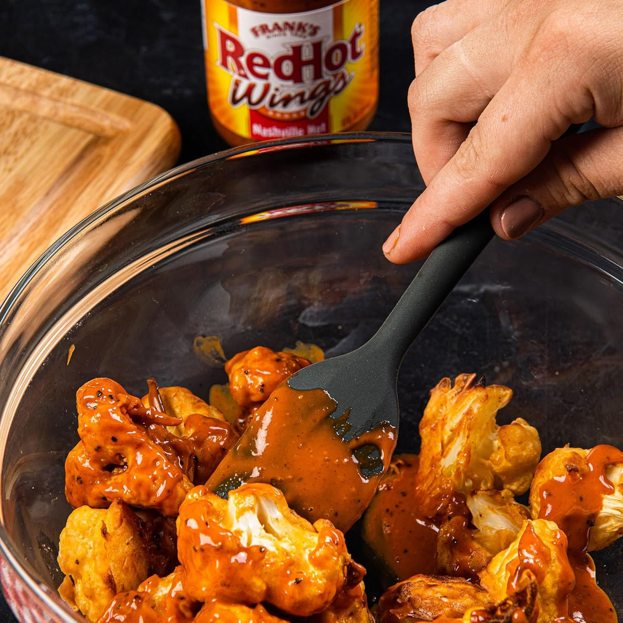 Frank's RedHot Salsa Nashville Hot Wings de 12 onzas líquidas (paquete de 5)