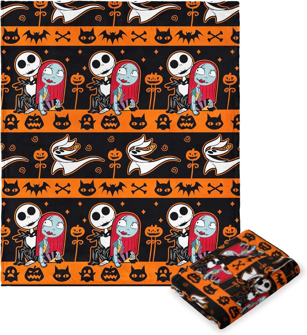 Manta de Silky Northwest de Pesadilla antes de Navidad, 50 x 70