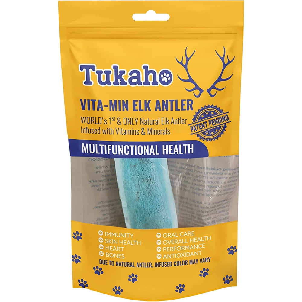 Vitaminas Cuernas de alce divididas de perros con vitaminas