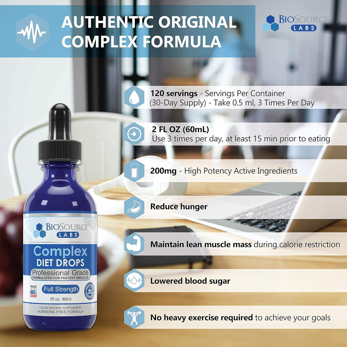 Gotas para pérdida de peso control de peso natural