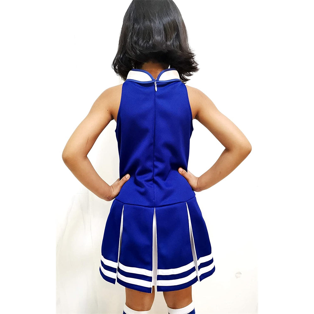 Disfraces de animadora azul talla XXL