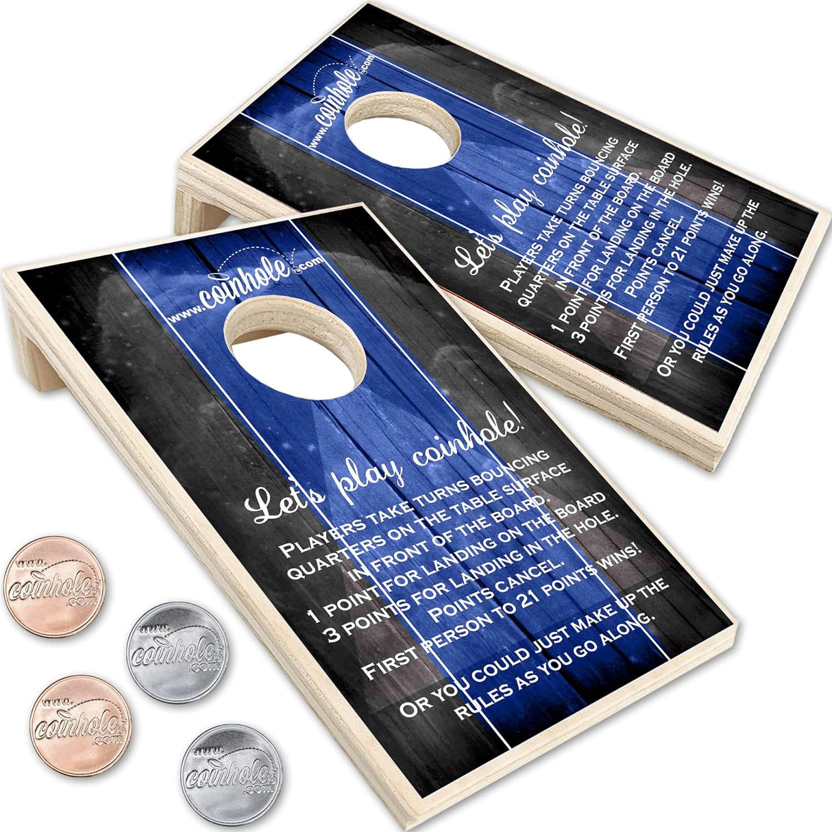 Juego de Mesa Coin Bouncing Party | Set de Cornhole Completo