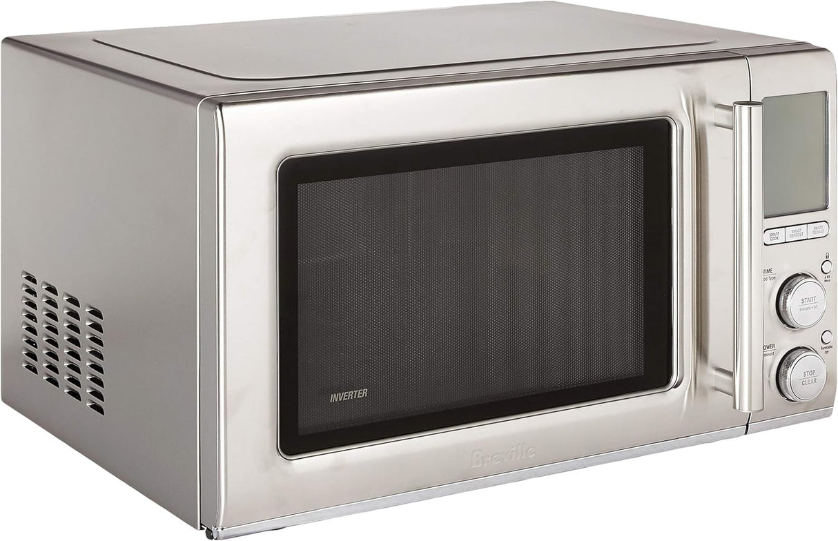 Microondas Breville Smooth Wave, 850W, Modelo BMO850BSS1BUC1