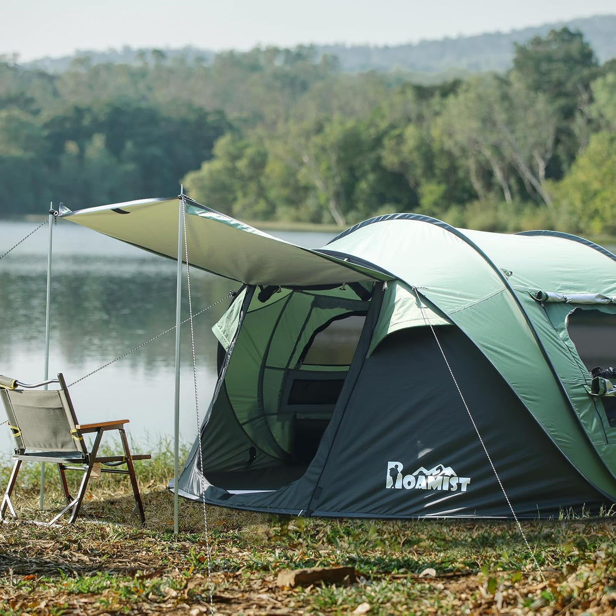 Tienda de Camping 2/3/4 Personas, Impermeable y Automático