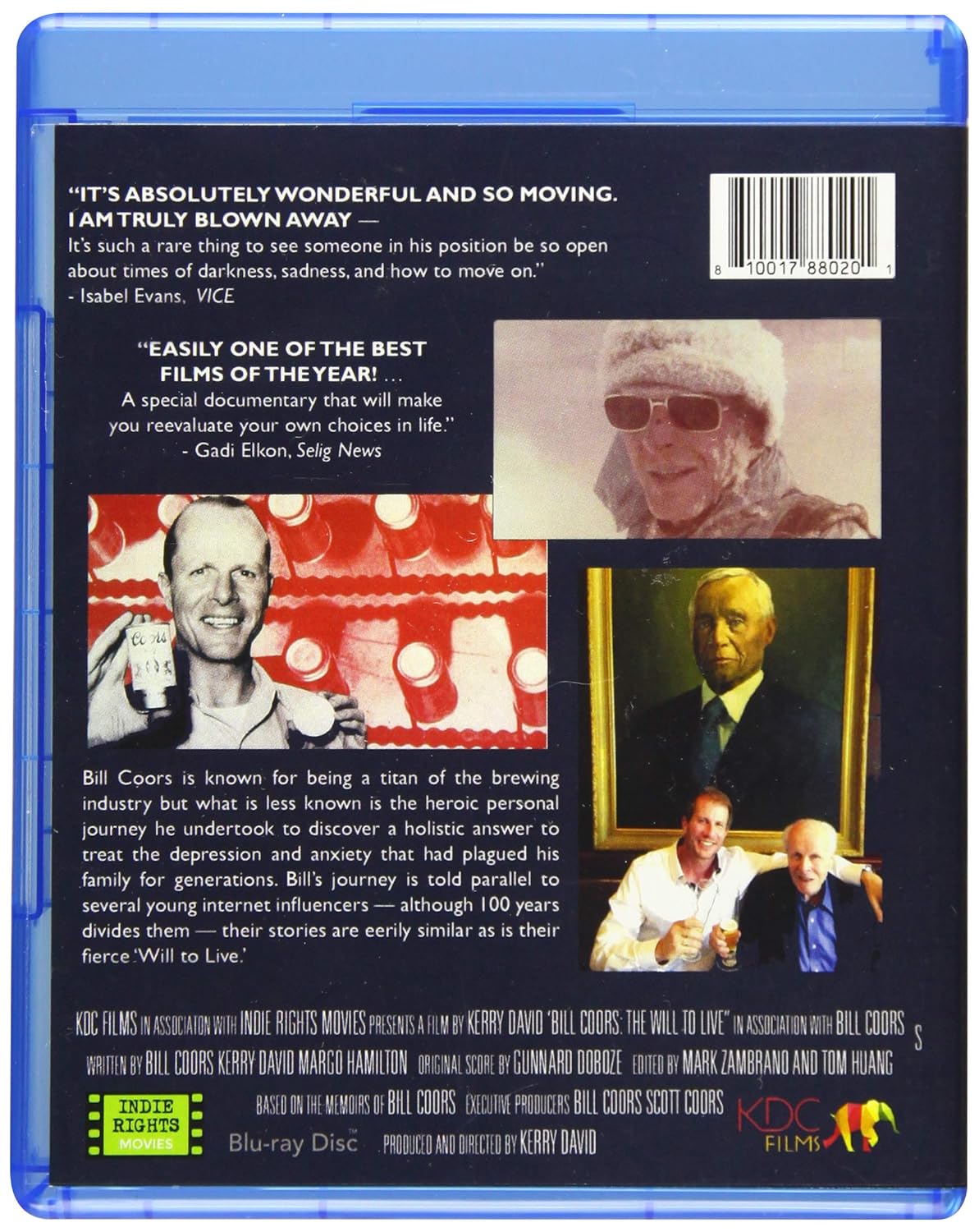 Blu-ray: Bill Coors - La Voluntad de Vivir
