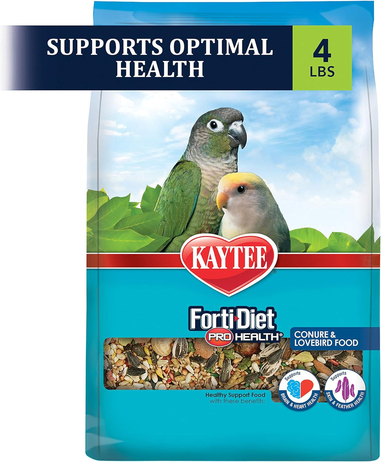 Kaytee Alimento para pájaros para mascotas, 4 libras
