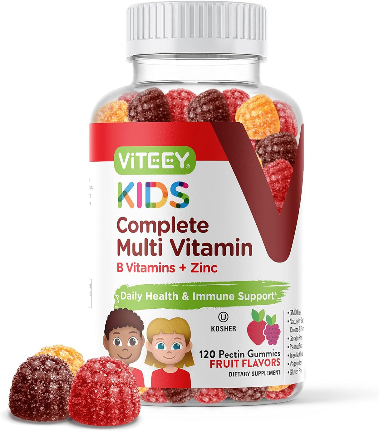 Gomitas Multivitamínicas para Niños con 12 Minerales Esenciales