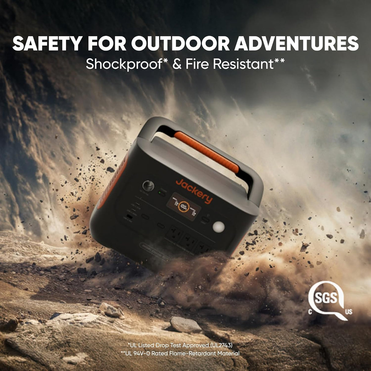 Estación de Energía Portátil 1000W, Batería LiFePO4, Modelo 2024