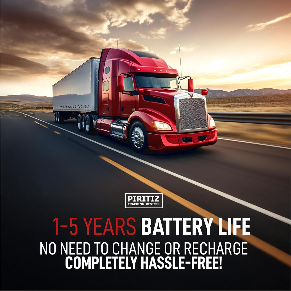 Rastreador GPS para Vehículos - Larga Batería, Sin Contrato