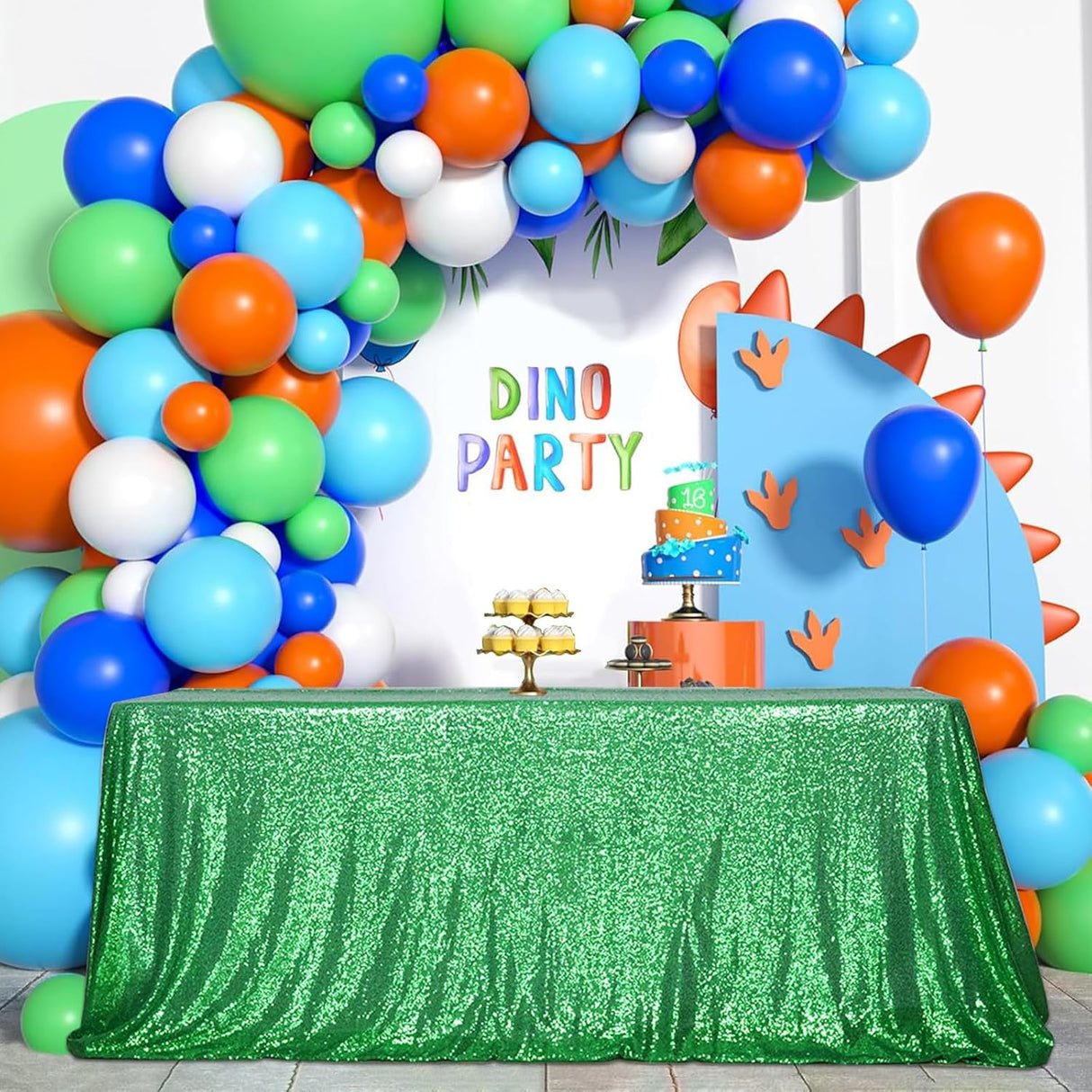 Glitter Tablecloth for Party Baby Shower Christmas 60x102