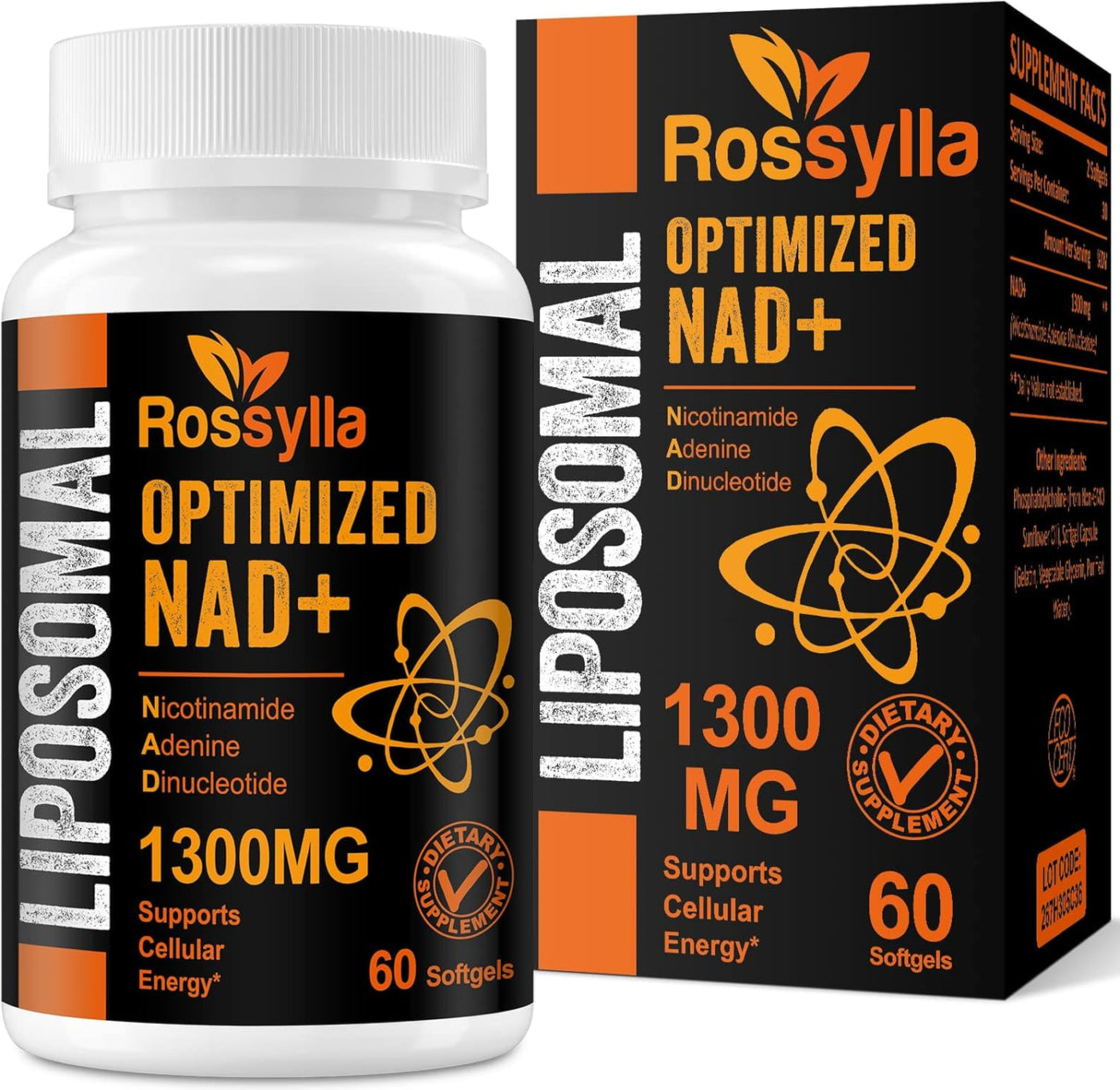Suplemento liposomal de NAD de 1300 mg La más alta absorción