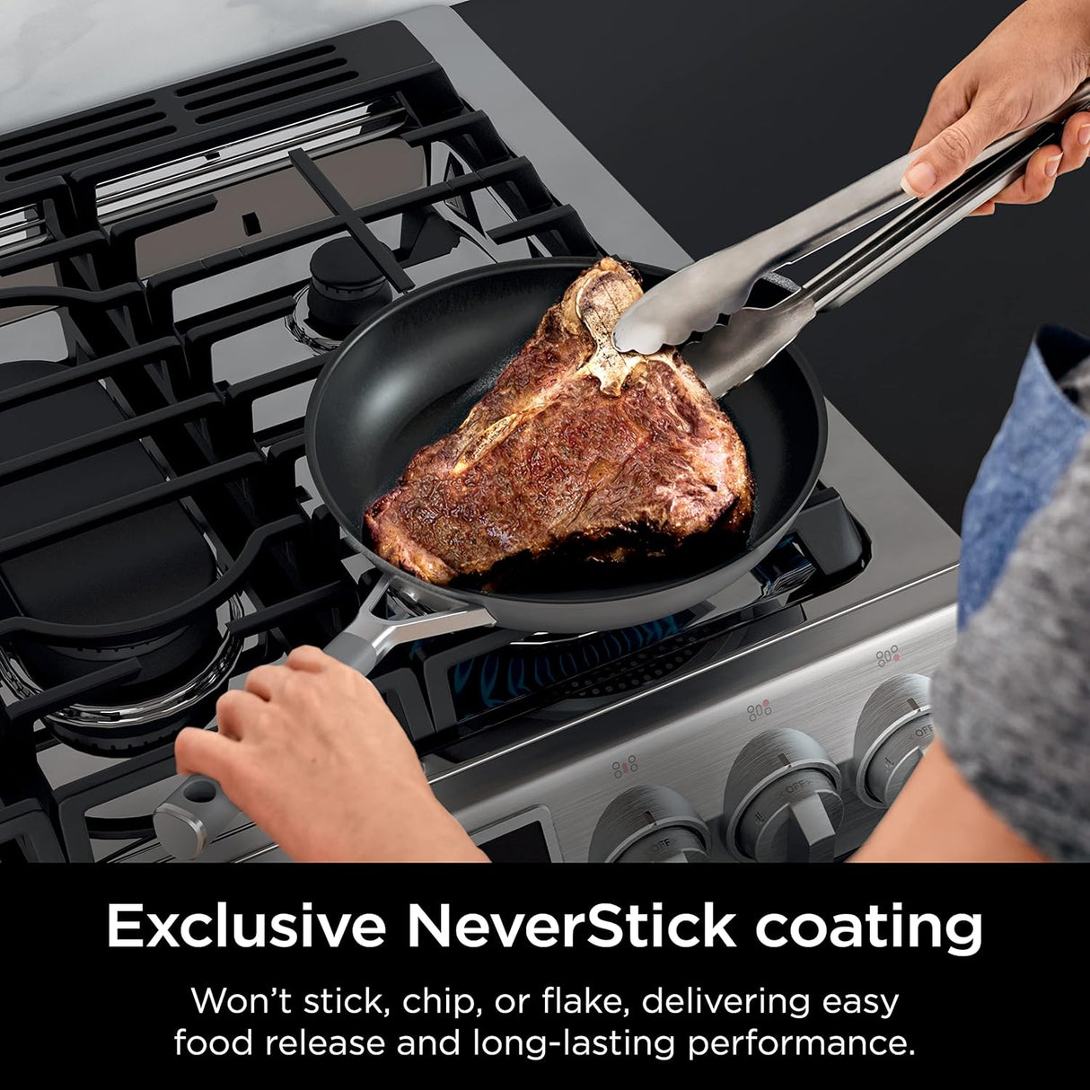 Juego de cocina de 10 piezas Ninja NeverStick