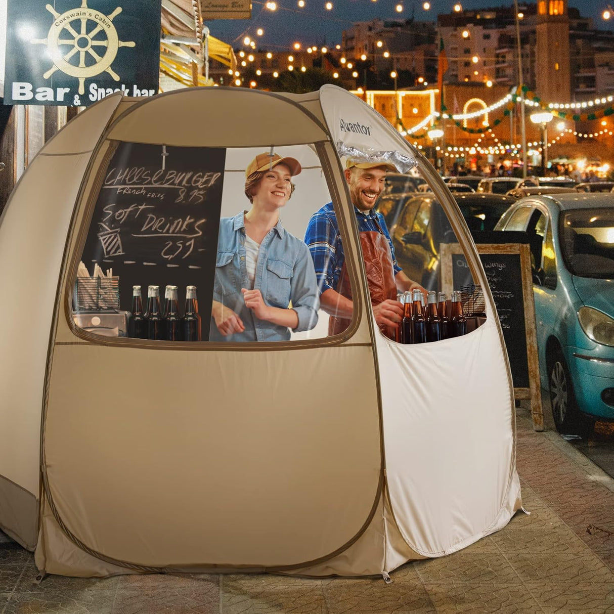 Tienda Alvantor Carpa Plegable 12x12 - Grado Comercial