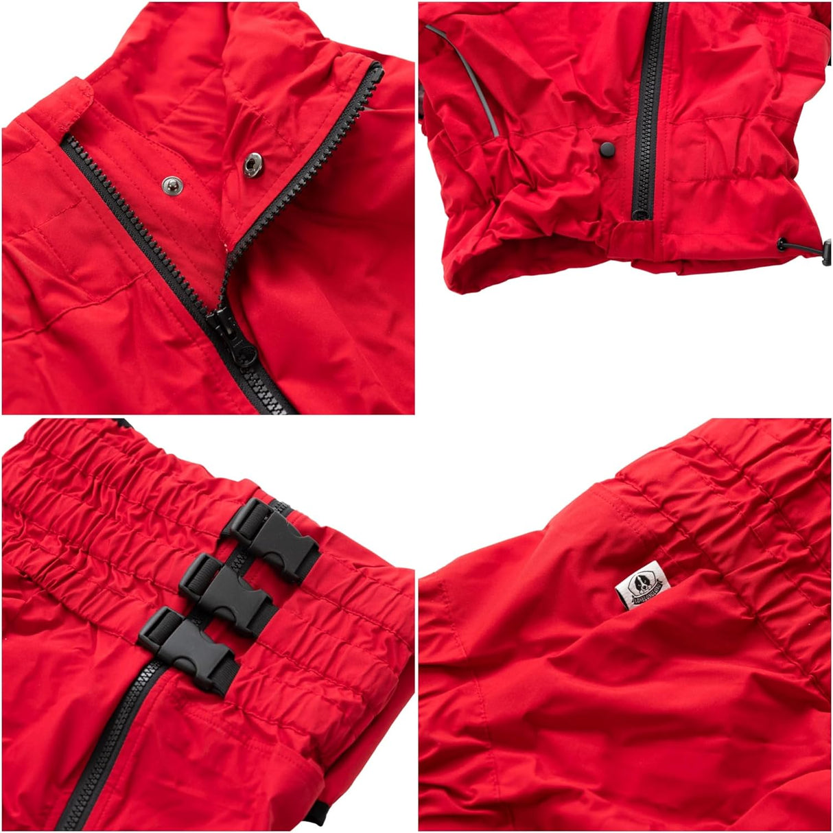 Chaqueta Impermeable para Perros, Ligera, Reflectante, XL
