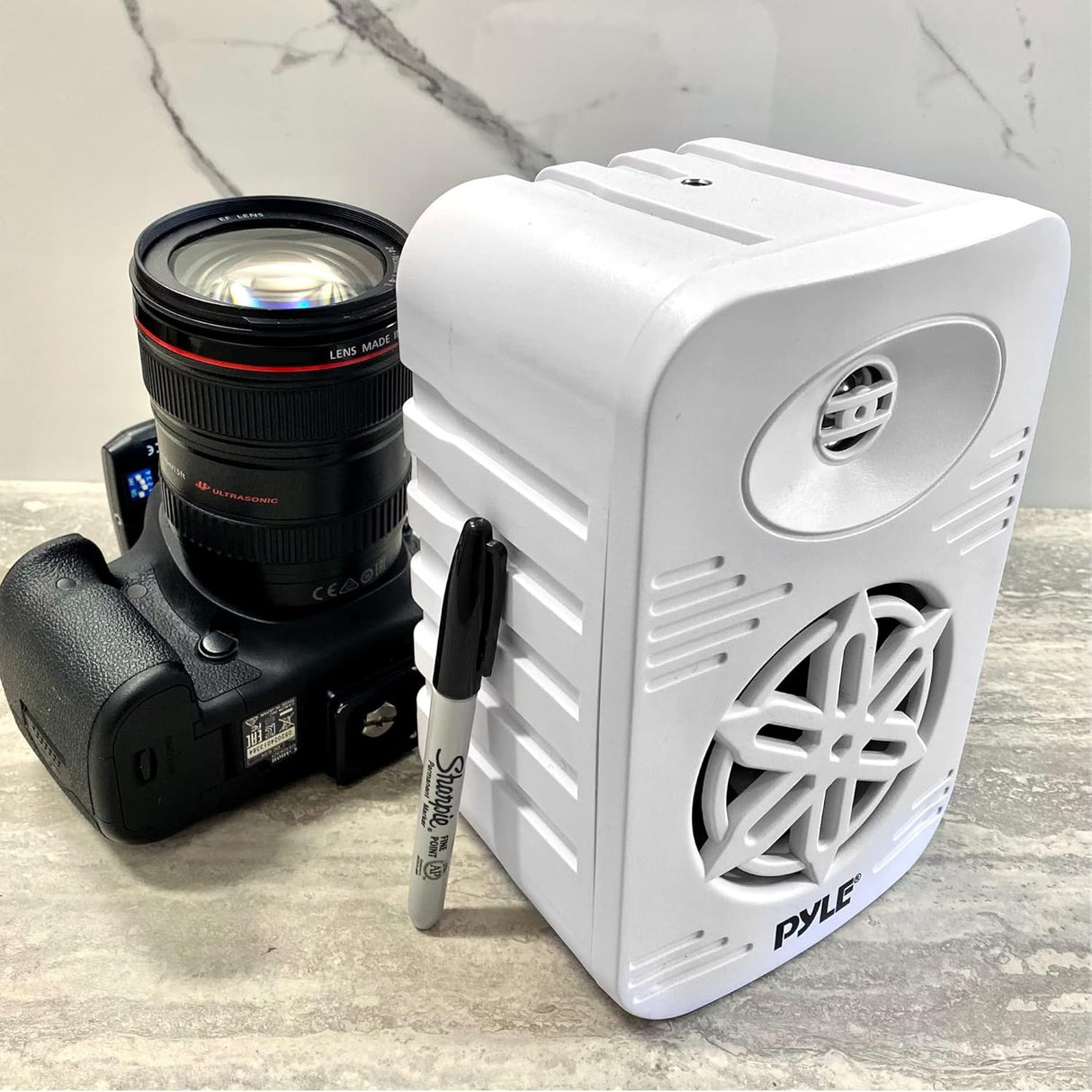 Par de altavoces Bluetooth para interiores y exteriores, 500 W, doble impermeable,PDWRBT56WT