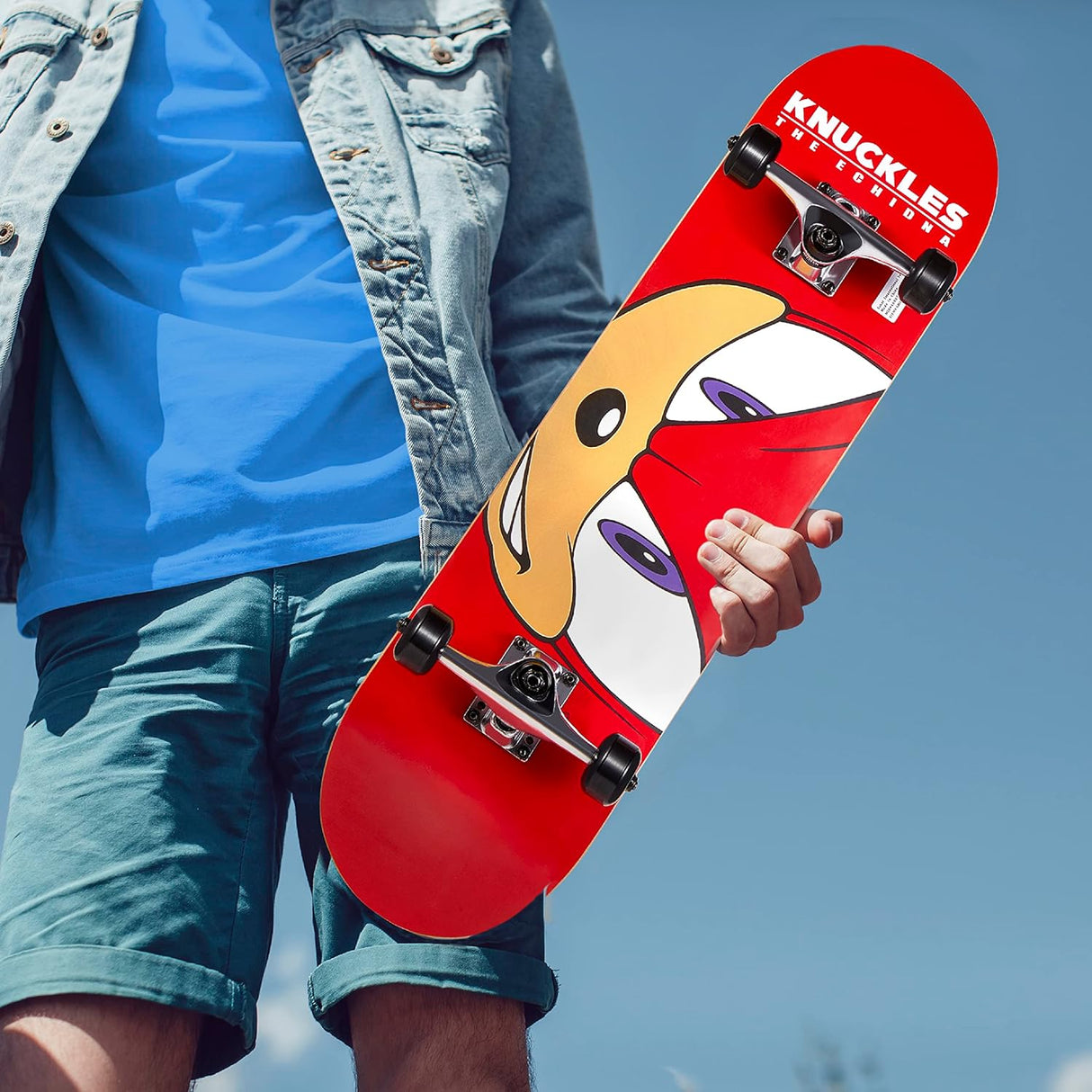 Patineta Cruiser con Rodamientos ABEC 5 - Sonic y Amigos