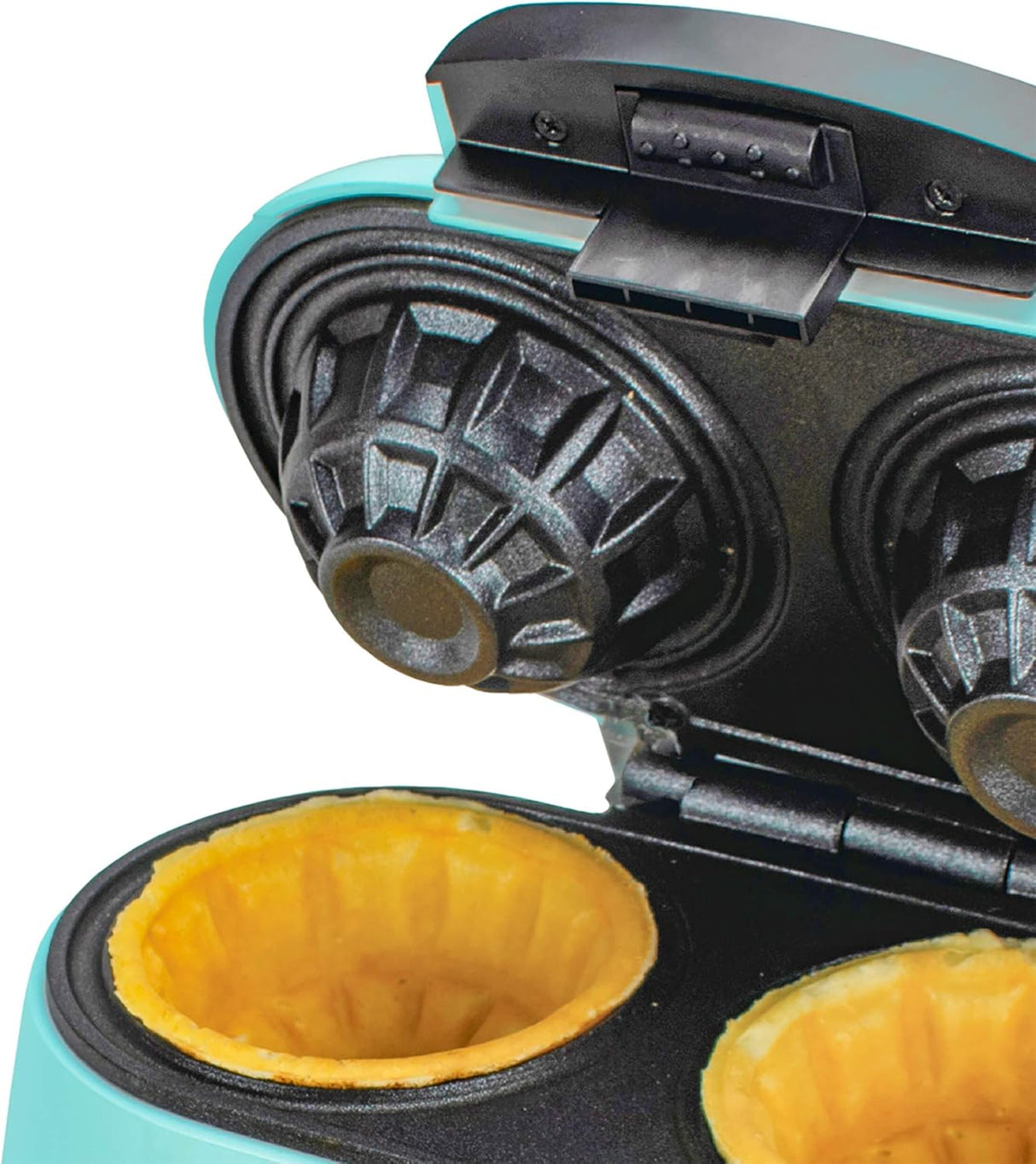 Máquina para hacer waffles Brentwood TS-1402BL, doble, estándar