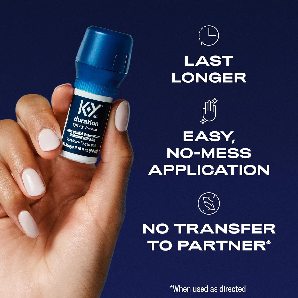 Lubricantes Spray para hombres para durar más K-Y